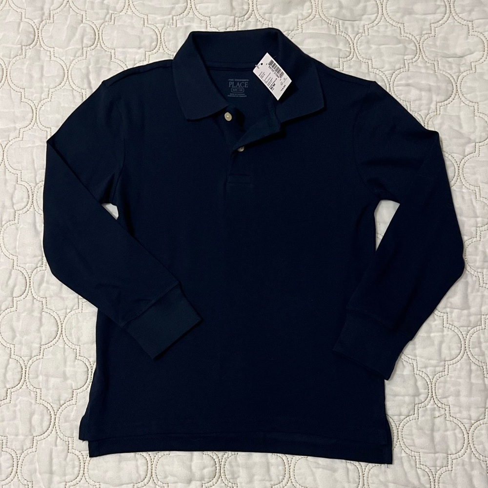 The Children's Place Dark Blue Polo Shirt